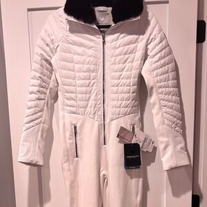 Obermeyer Katze White Ski Suit, NWT